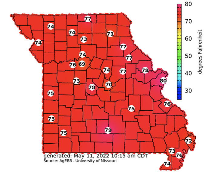 Missouri Weather Update Hot, Hot, Hot and Muggy Too We’re witnessing