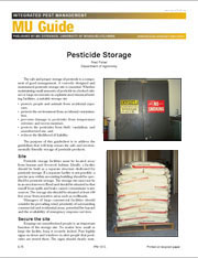 IPM1013: Pesticide Storage